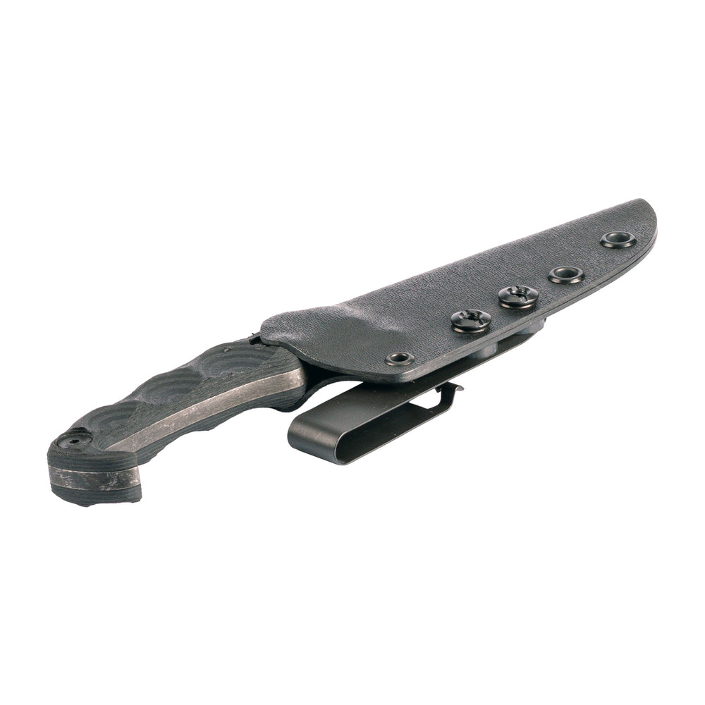 Stroup MK2 4 Acid Etched Black with Sheath
