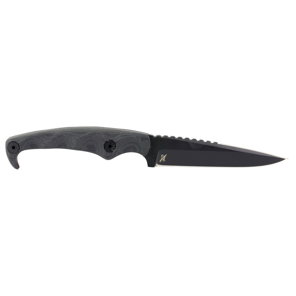 Stroup MK2 4 Cerakote Black with Sheath