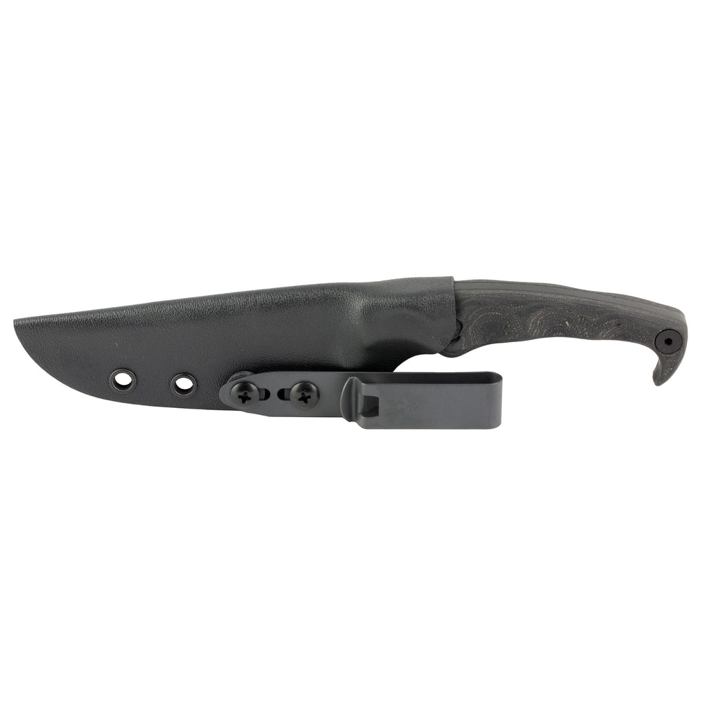 Stroup MK2 4 Cerakote Black with Sheath