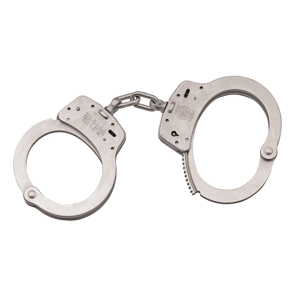 S&W 100 Handcuffs Nickel