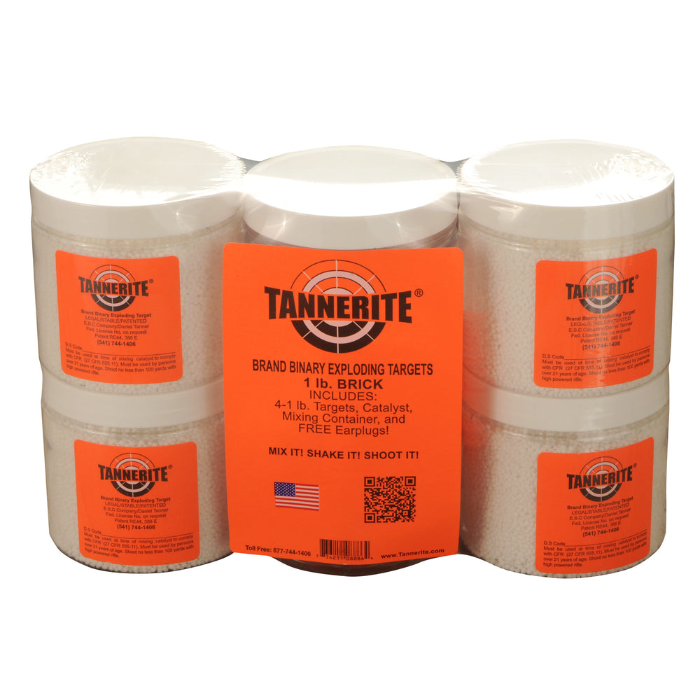 Tannerite Brick 1LB Target 4-Pack