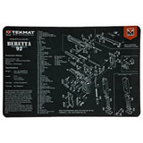 Tekmat Pistol Mat Beretta 92 Black photo 1