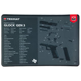 Tekmat Pistol Mat For Glock Gen 3 photo 1