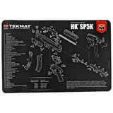 Tekmat Pistol Mat H&K SP5K photo 1