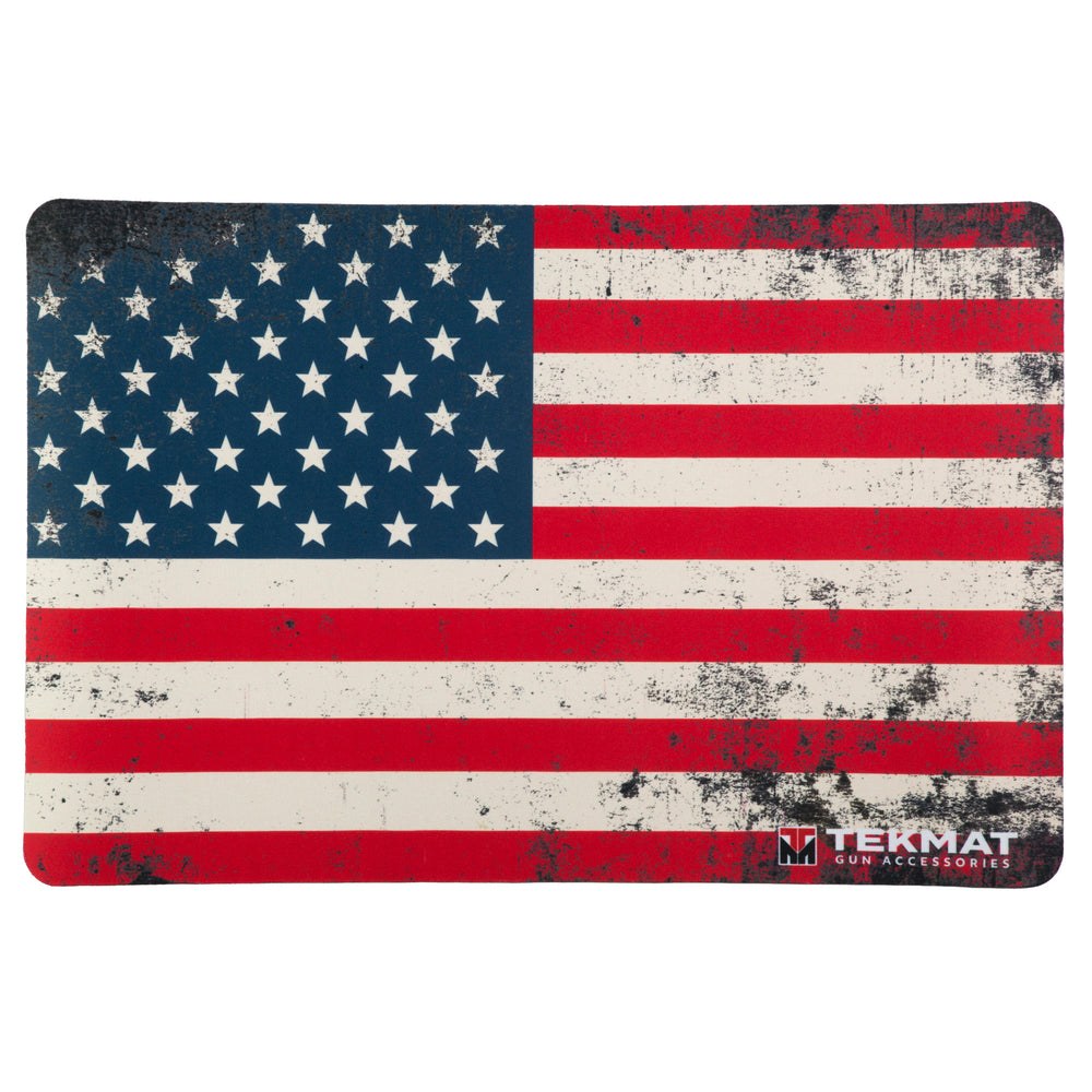 Tekmat Pistol Mat OLD Glry Red White Blue