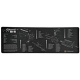 Tekmat Rifle Mat AR-10 Black photo 1