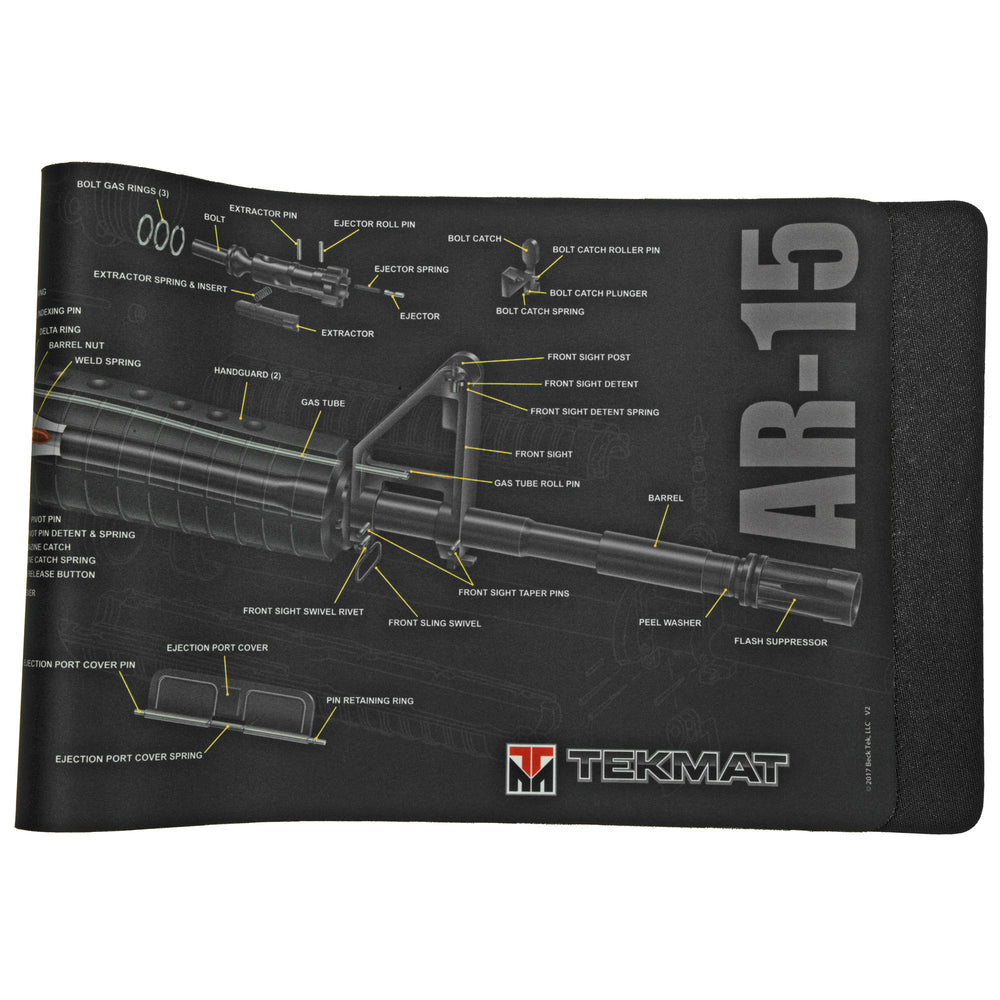 Tekmat Cutaway Rifle Mat AR-15 Black