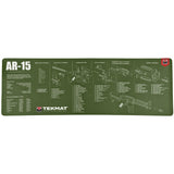 Tekmat Rifle Mat AR-15 OD Green Green photo 1