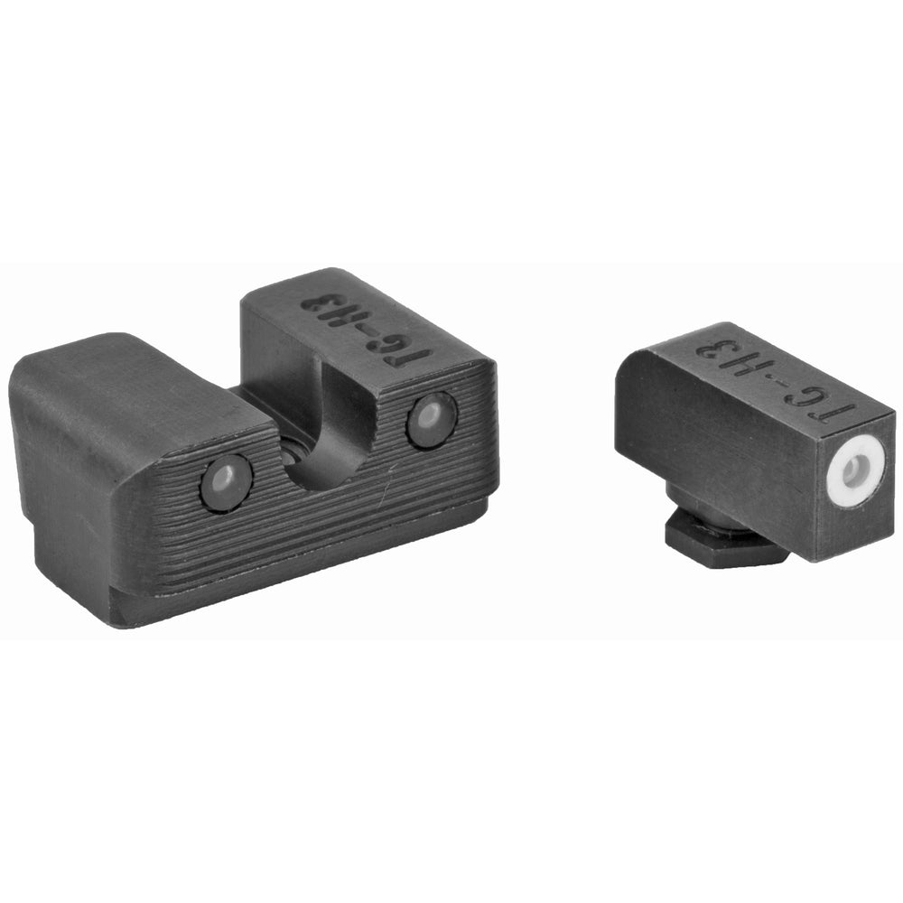 TruGlo Tritium Pro For Glock Low White Set