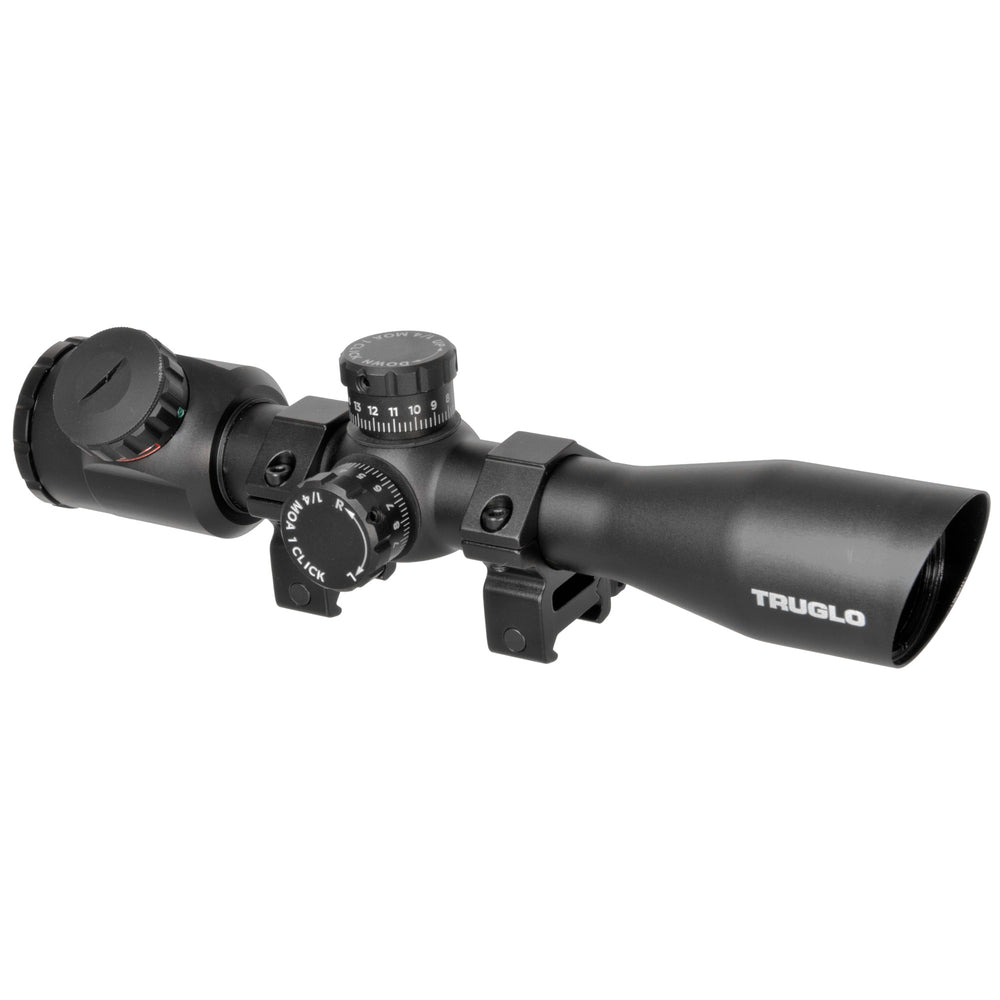 TruGlo Xtreme 4X32 Mil-Dot IR Rings Black