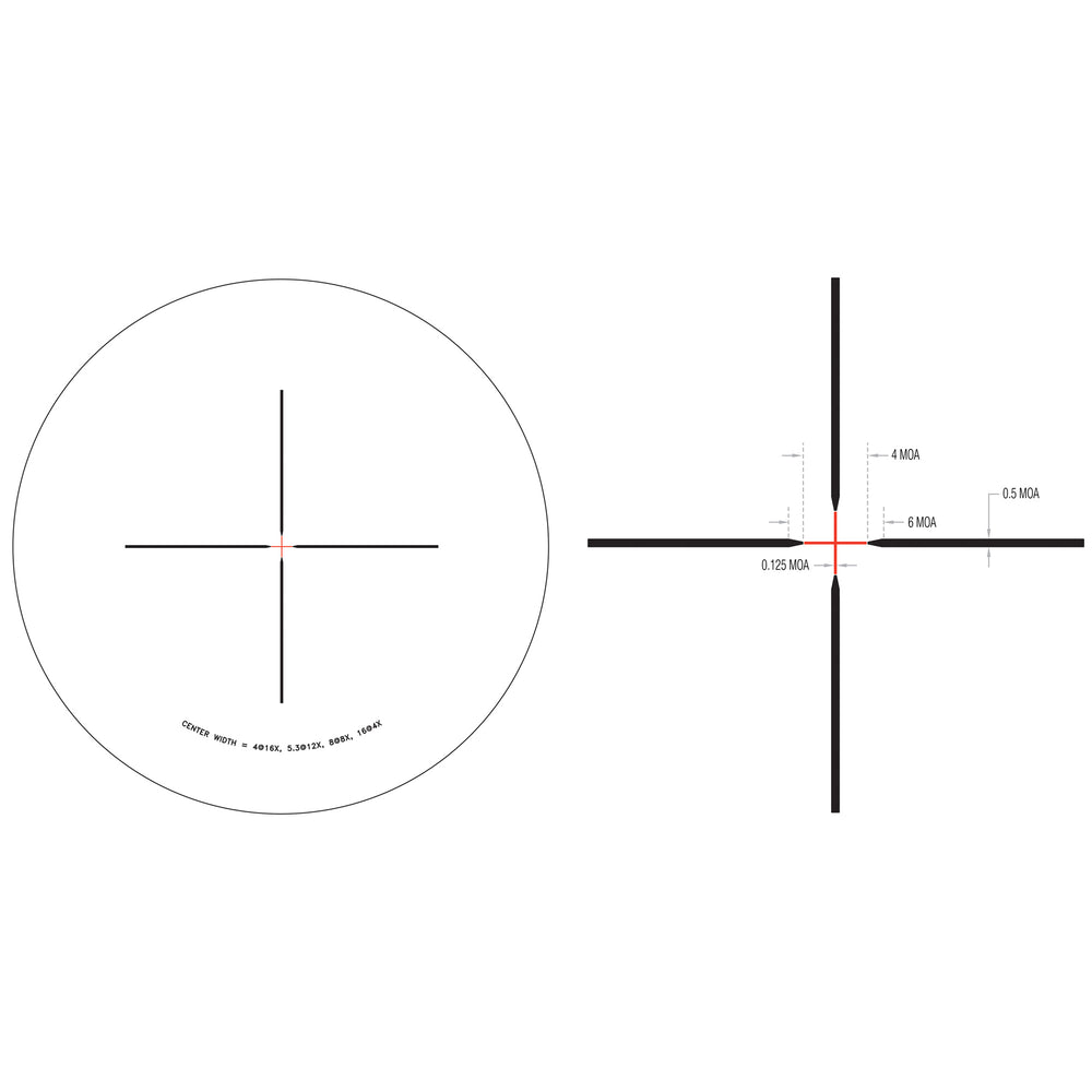 Trijicon Credo HX 4-16X50 SFP Standard