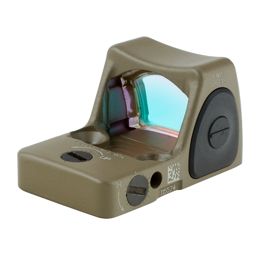 Trijicon RMR Type 2 Adjustable 6.5 MOA FDE