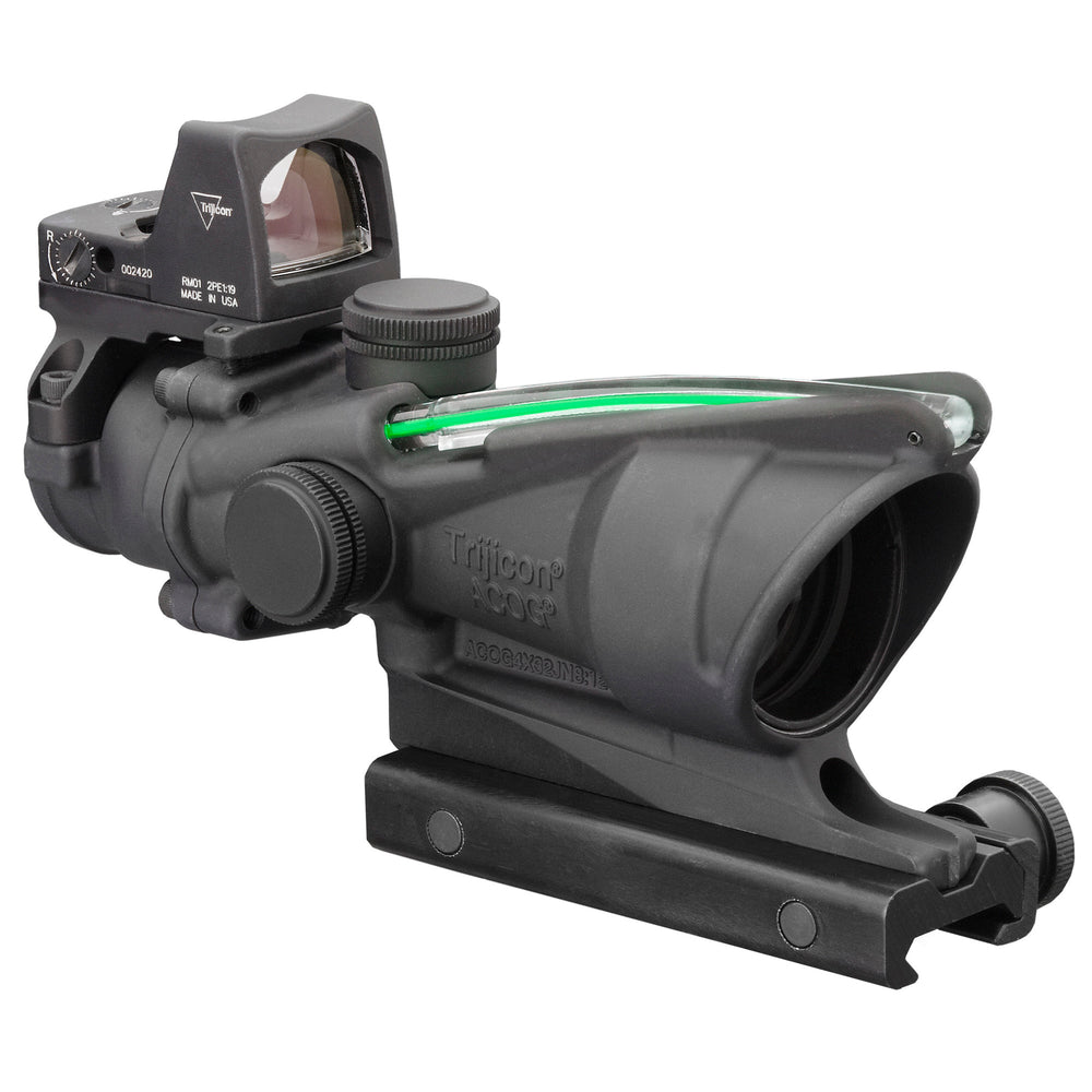 Trijicon ACOG 4X32 223 Green Chevron W/RMR