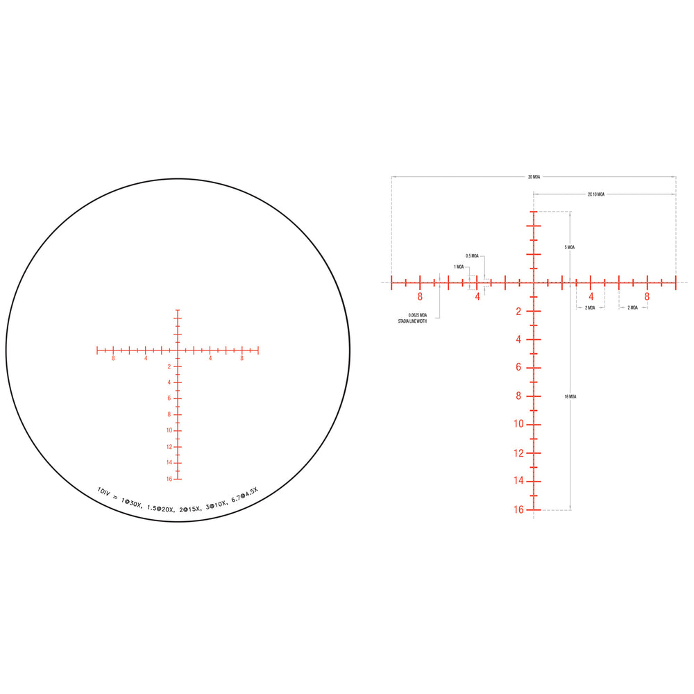 Trijicon Tenmile 4.5-30X56 SFP MOA