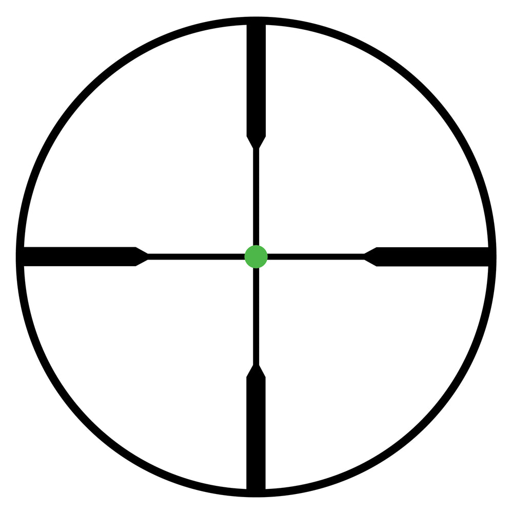 Trijicon Accupoint 3-9X40 Duplex Green D
