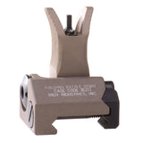Troy Folding M4 Front Battle Sight FDE photo 1