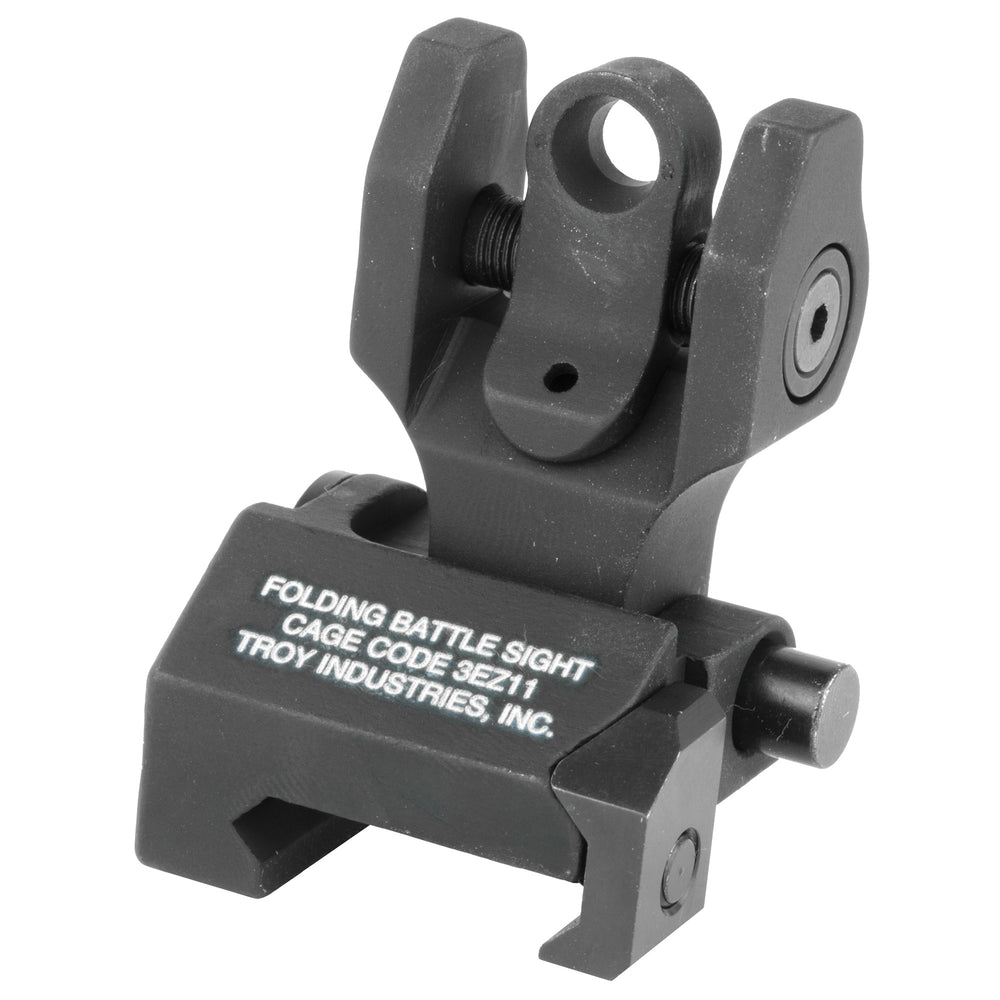 Troy Folding Rear Tritium Sight Black