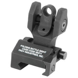 Troy Folding Rear Tritium Sight Black photo 2