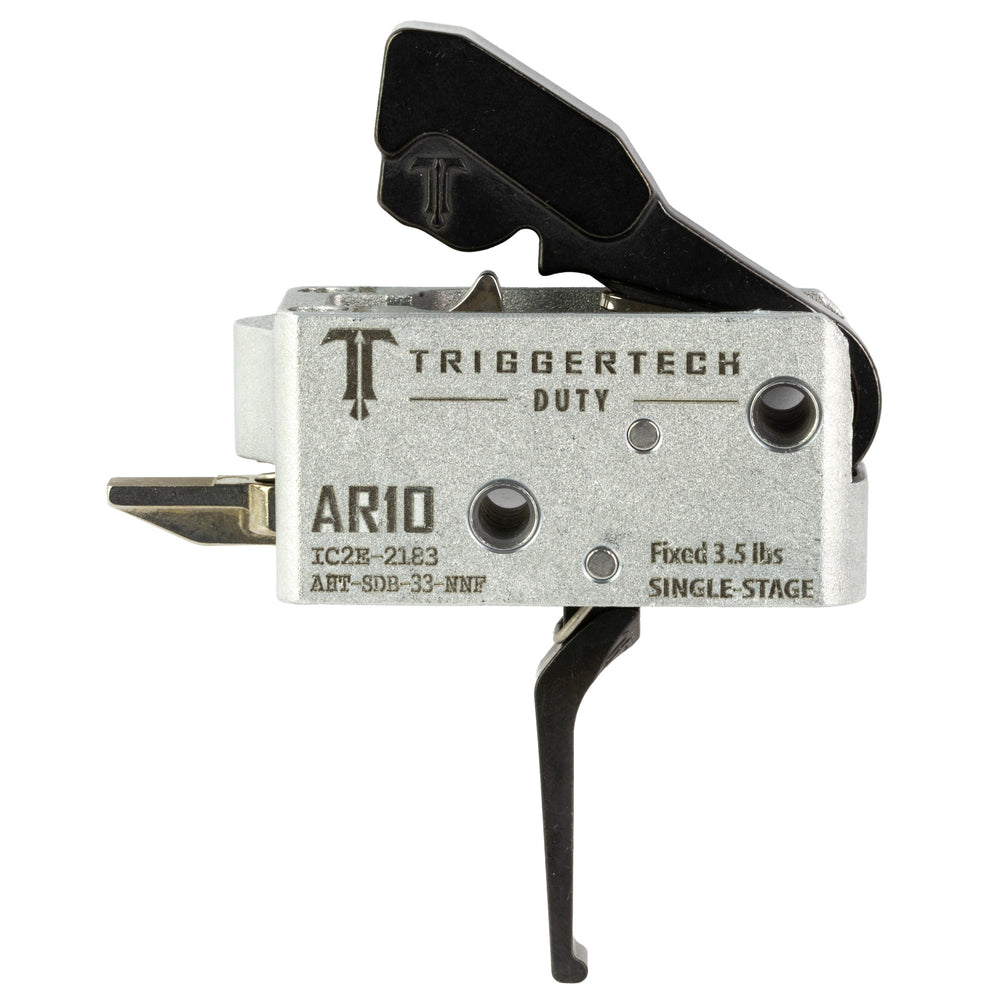 TriggerTech AR-10 Duty Flat 3.5LB Black