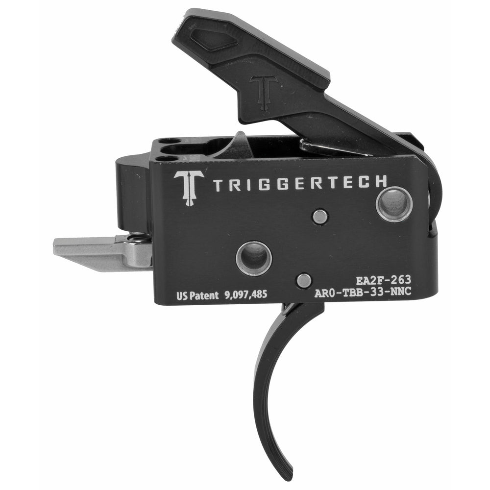 TriggerTech AR-15 Black Comp Curved Right-Hand