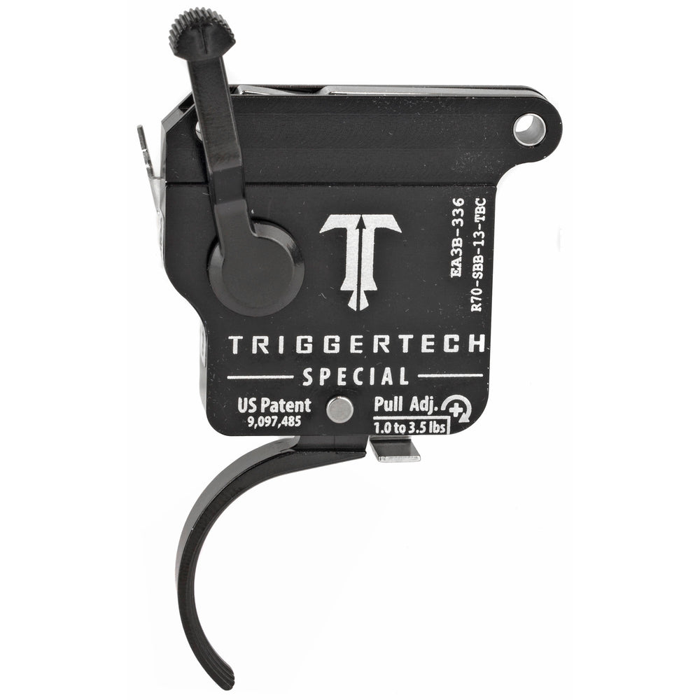 TriggerTech Remington 700 Black Special Curved Right-Hand Bolt