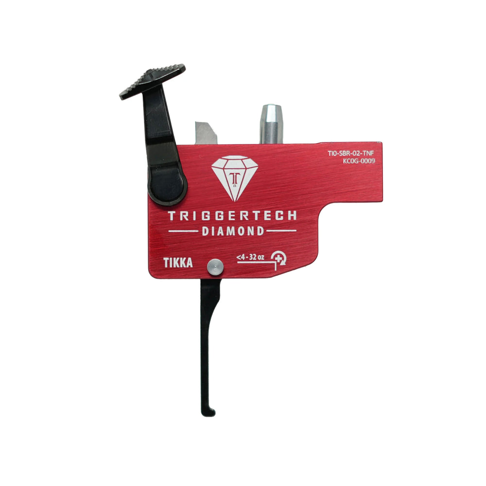 TriggerTech Tikka Diamond Flat Left-Hand Red