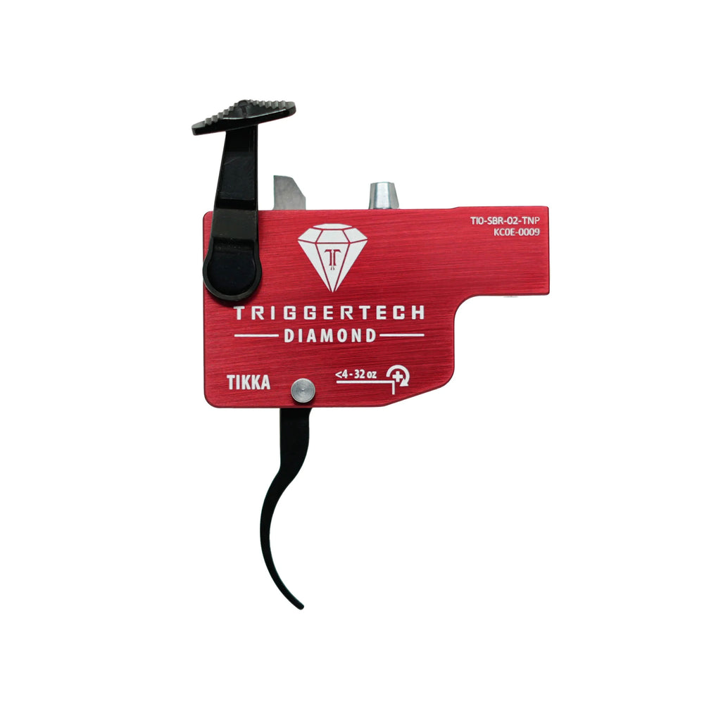 TriggerTech Tikka Diamond CRV Left-Hand Red