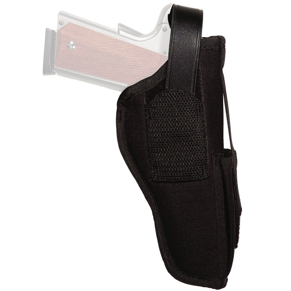 Uncle Mike's Ambidextrous Hip Holster W/Pouch Size 5 Black · 05-0