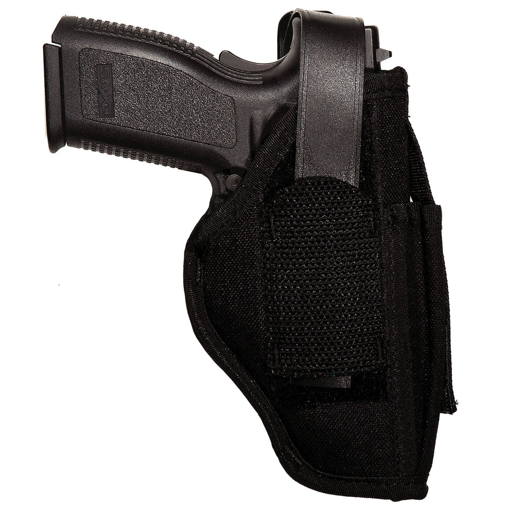 Uncle Mike's Ambidextrous Hip Holster W/Pouch Size 15 Black · 15-0