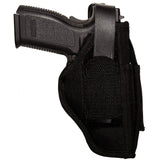 Uncle Mike's Ambidextrous Hip Holster W/Pouch Size 15 Black · 15-0 photo 1