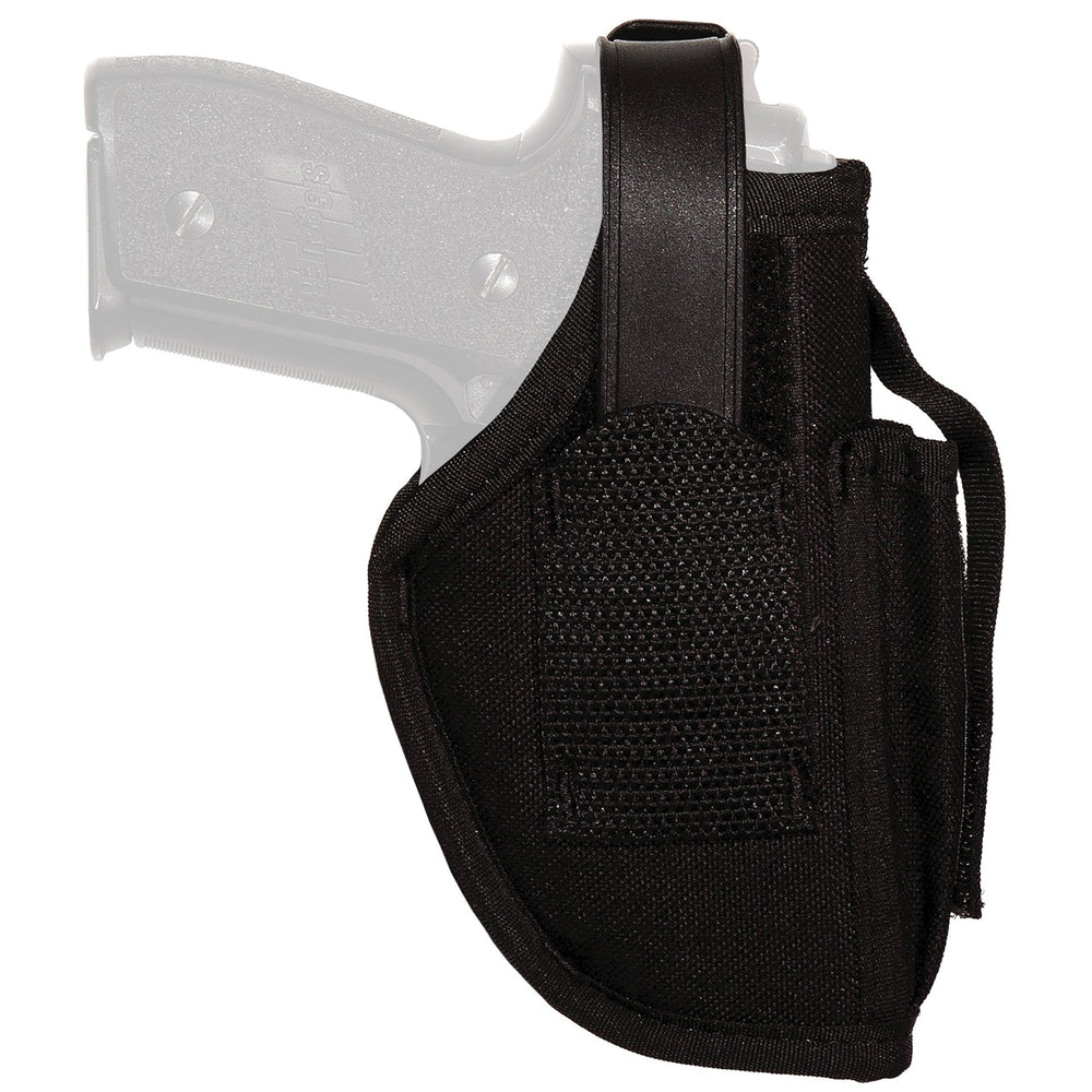Uncle Mike's Ambidextrous Hip Holster W/Pouch Size 16 Black · 16-0