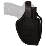 Uncle Mike's Ambidextrous Hip Holster W/Pouch Size 16 Black · 16-0 photo 1