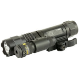 UTG LED Flashlight W/Adjst Red Laser QD photo 1