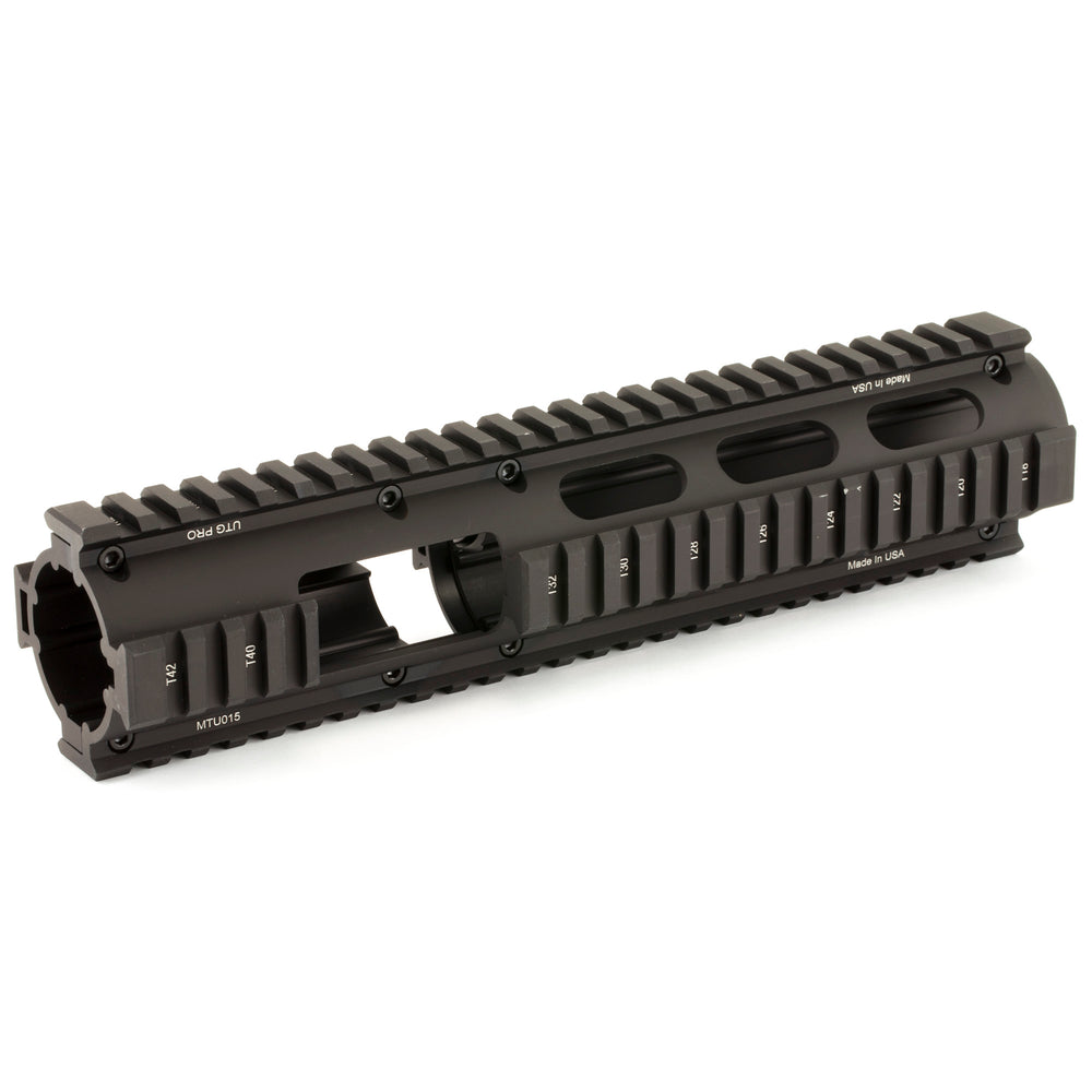 UTG Pro 4/15 Carbine Quad Rail with Extension Black