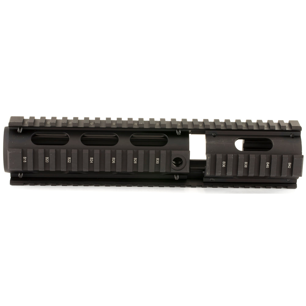 UTG Pro 4/15 Carbine Quad Rail with Extension Black