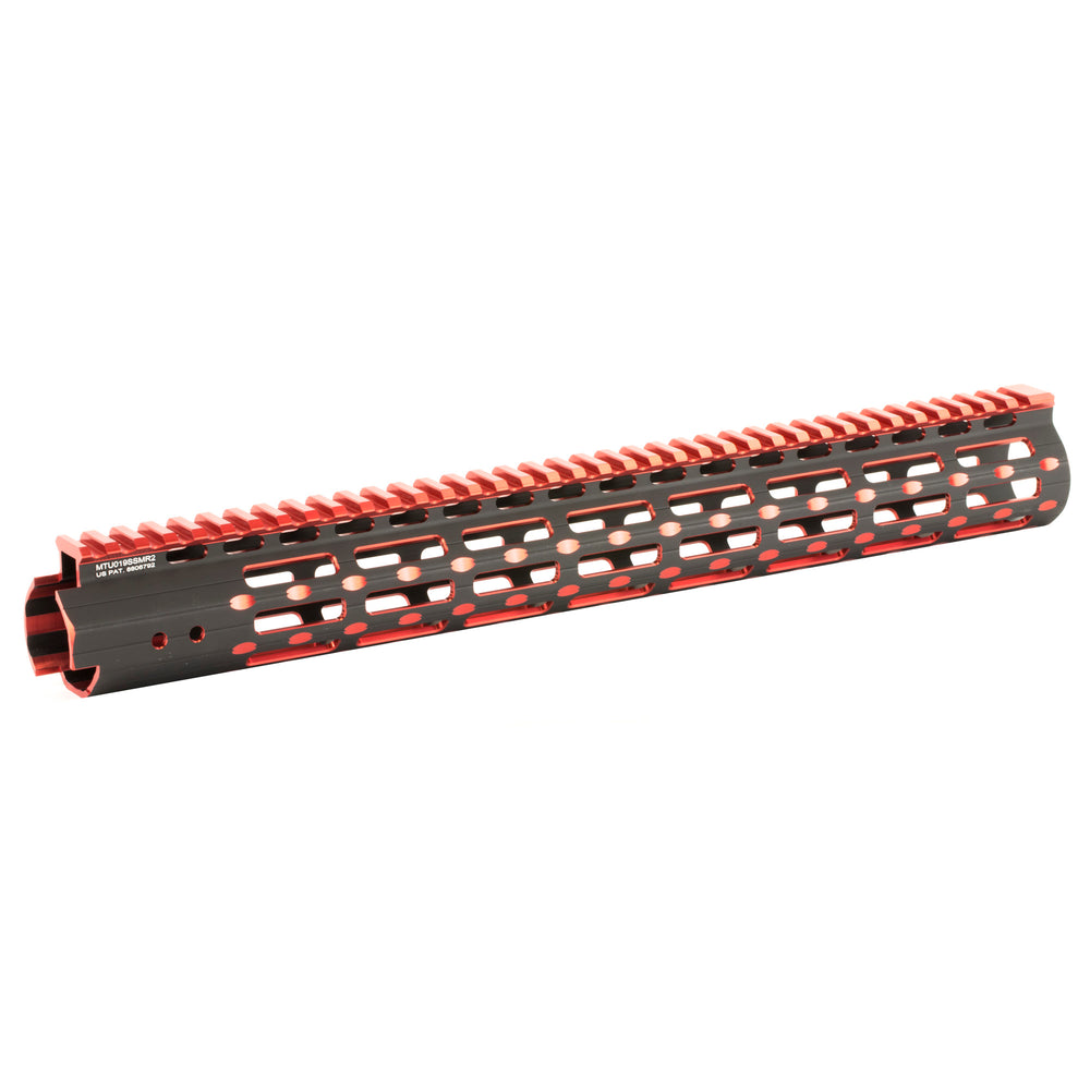 UTG Pro M-LOK 15SSLM 2TN Rail Black/Red