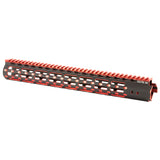 UTG Pro M-LOK 15SSLM 2TN Rail Black/Red photo 2
