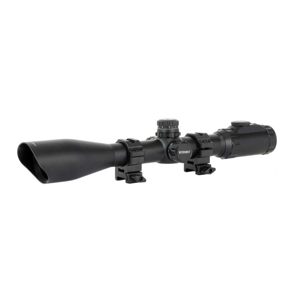 UTG 4-16X44 AO 36-Clear Mil-Dot with Rings