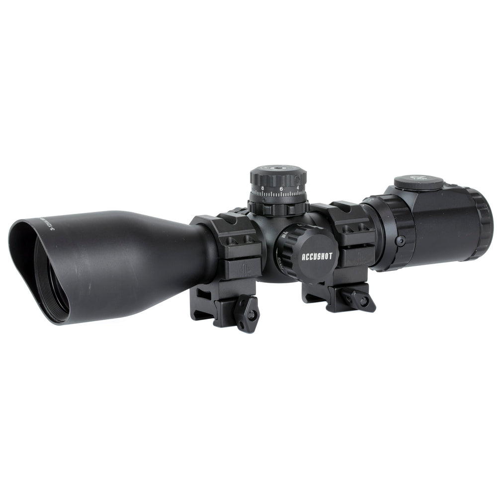 UTG 3-12X44 Swat Compact Mil-Dot W/Rings