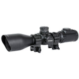 UTG 3-12X44 Swat Compact Mil-Dot W/Rings photo 1