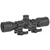 UTG 3-12X32 Scope Side Ao Mildot QD photo 1