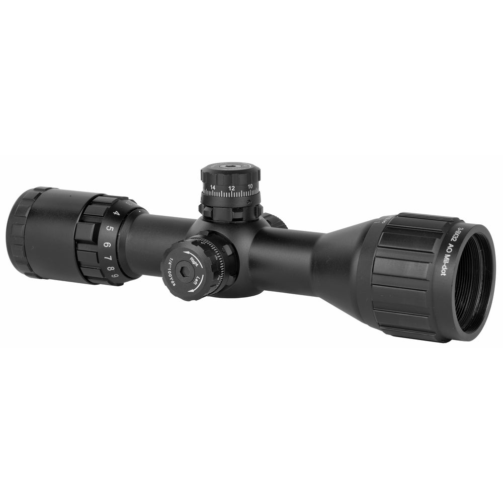 UTG 3-9X32 Bugbuster AO RGB Mil-Dot