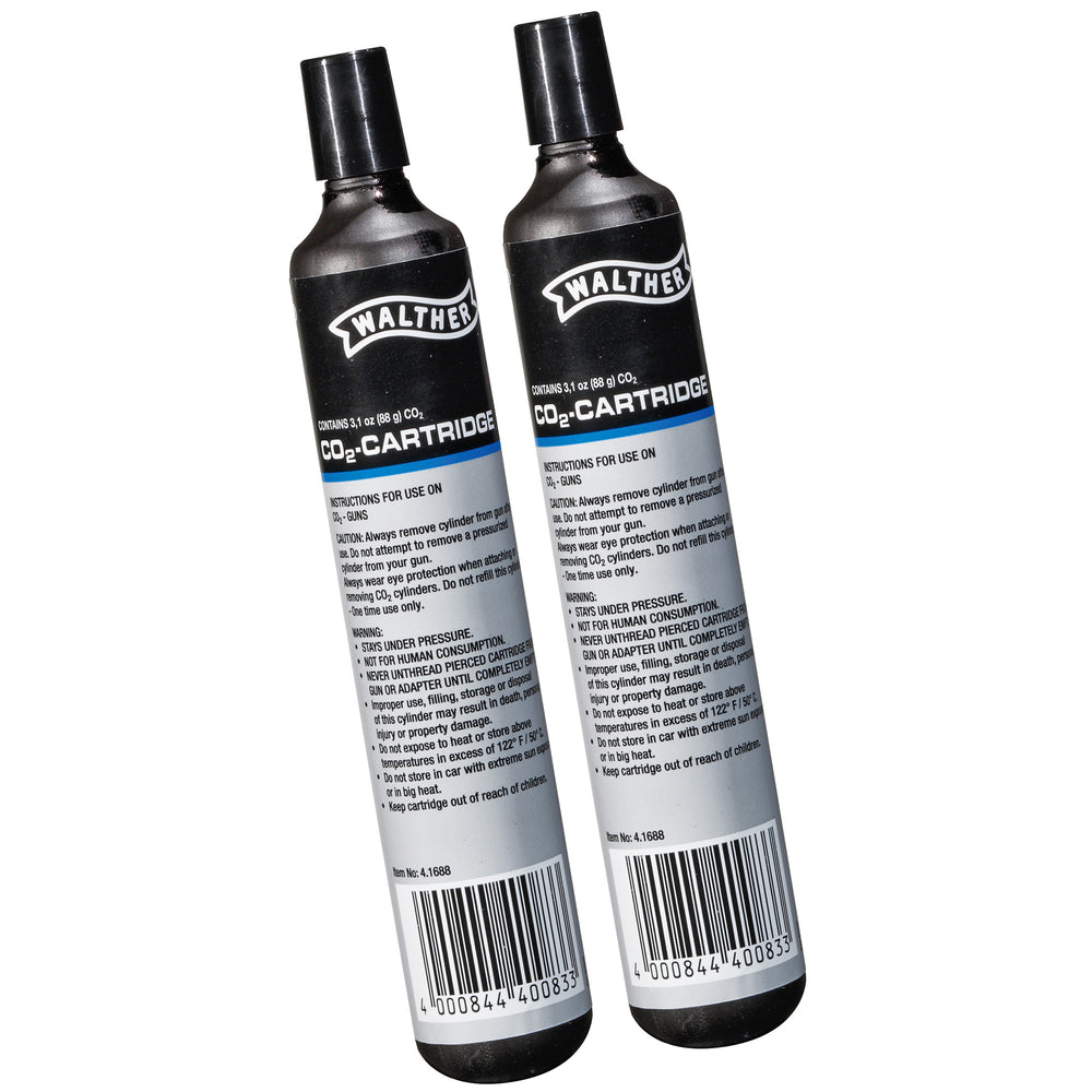 Umarex Walther 88G CO2 Cylinder 2-Pack