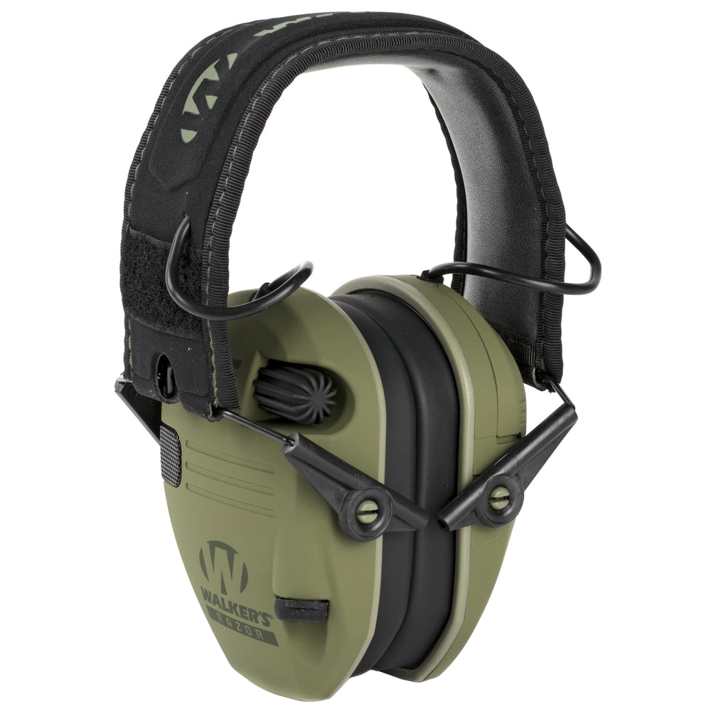 Walker's Razor Slim Electronic Muff OD Green FLG