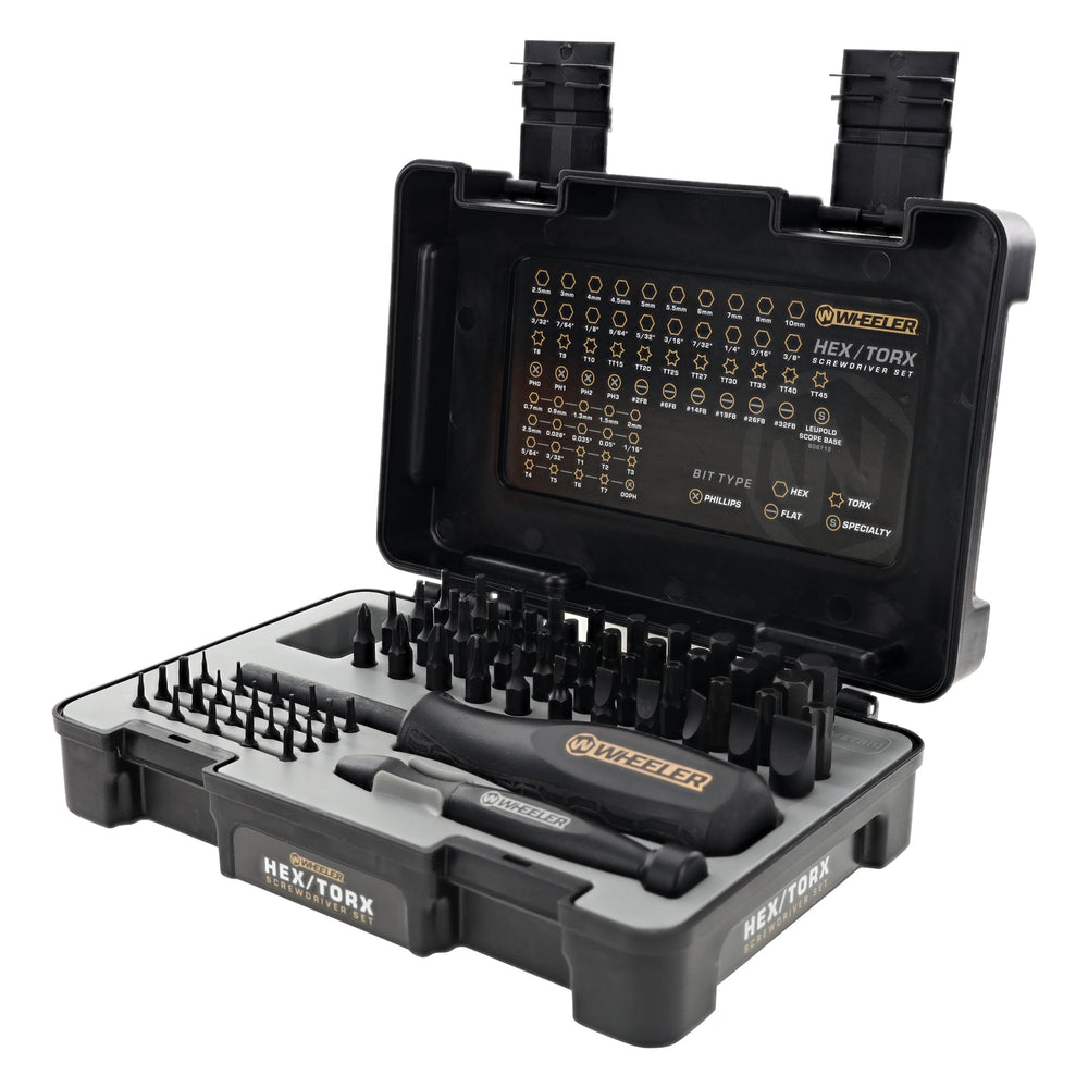 Wheeler 65-Piece Hex-Torx Driver Set