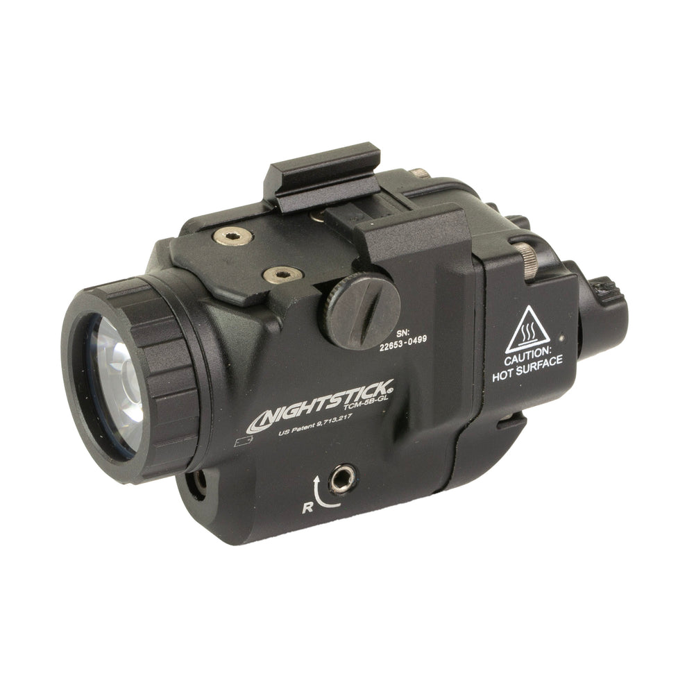 Nightstick Subcmpct Weapon-Mounted Light with Laser Black
