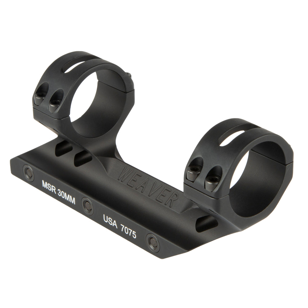 Weaver 30mm Fixed Modern Sporting Rifle Mount Matte