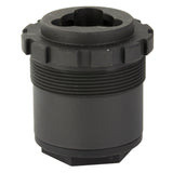 YHM HD 3-Lug Hub Adapter Black photo 1
