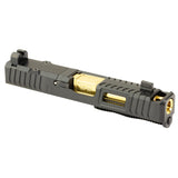 Zaffiri IBS Compact Slide For G19 G3 Black/Gold photo 2