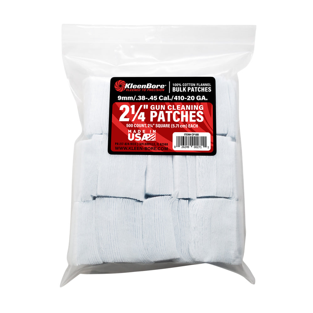 Kleen-Bore BR Springfield Patch 38-45/410-20 500-Pack